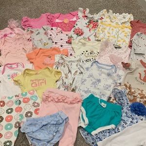 Baby girl clothing size 0-3